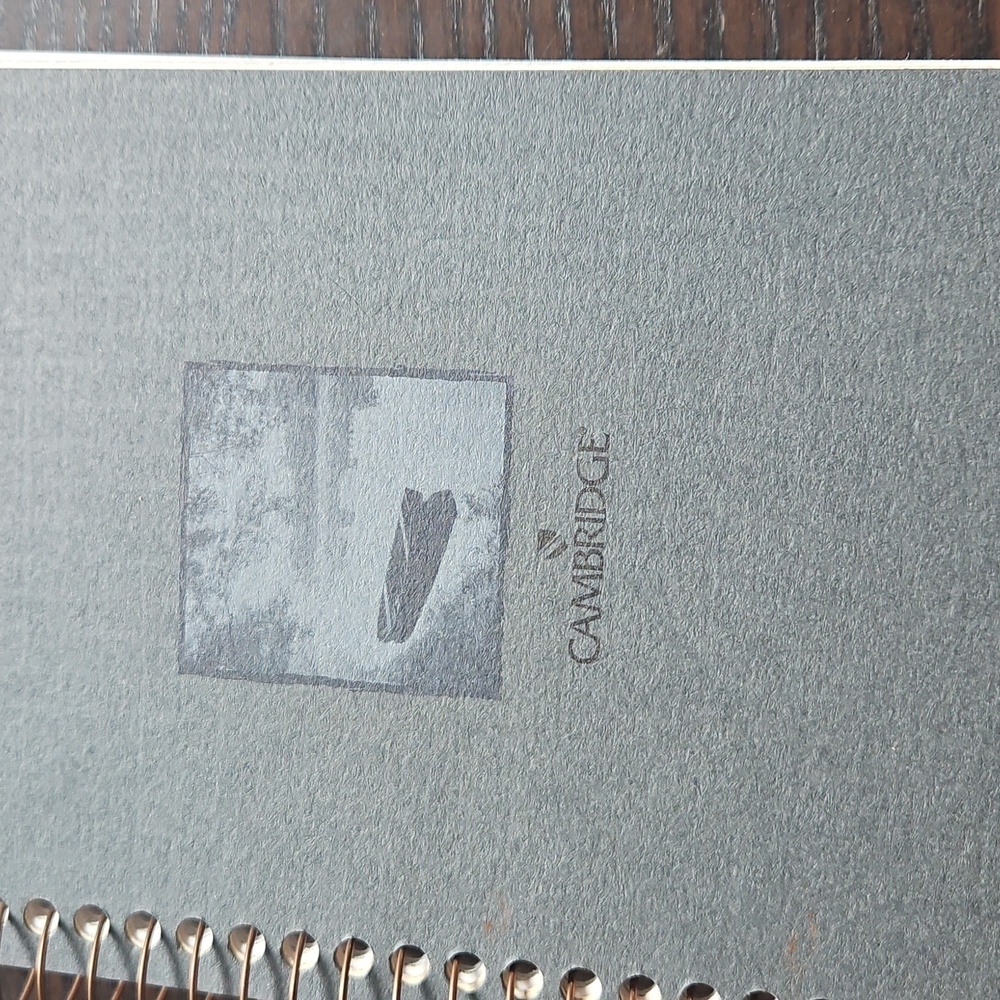 NEW. Cambridge Blue Spiral Notebook - Picture 9 of 9